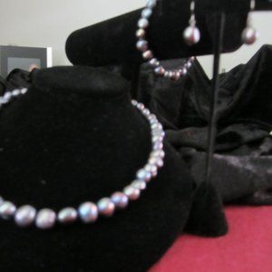 NWOT, 3 PC Set Of Cultured FreshWater Pearls